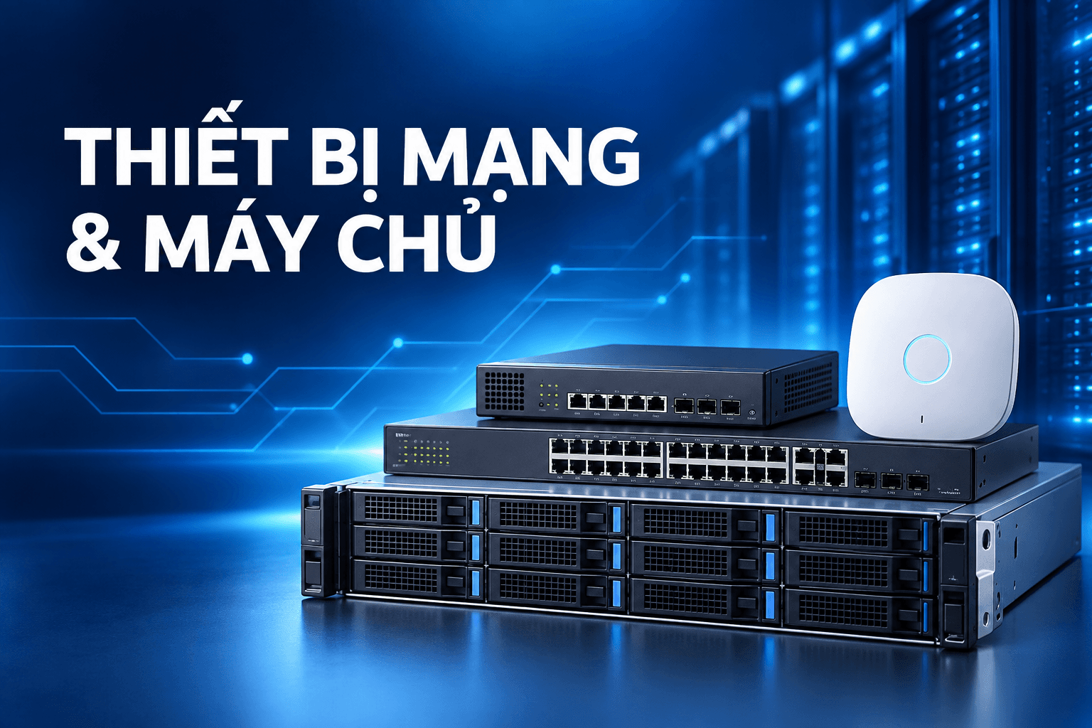 Hệ thống máy chủ và thiết bị mạng doanh nghiệp