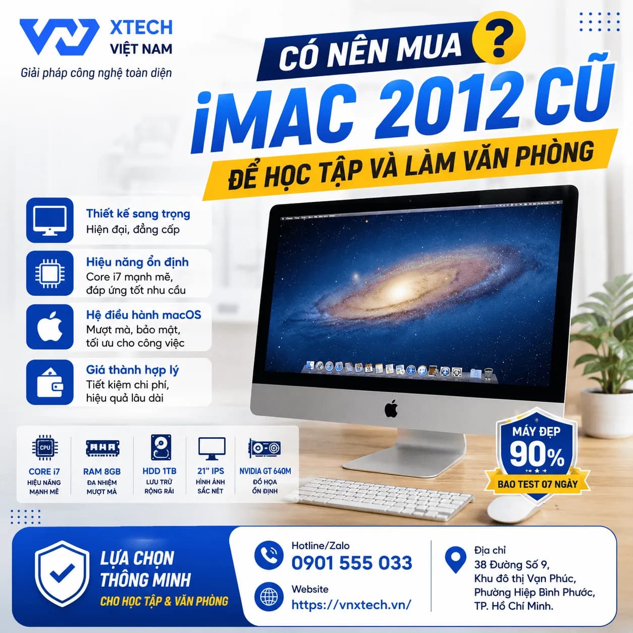 Có Nên Mua iMac 2012 Cũ Để Học Tập Và Làm Văn Phòng? Đánh Giá Chi Tiết Từ A Đến Z — ảnh đại diện
