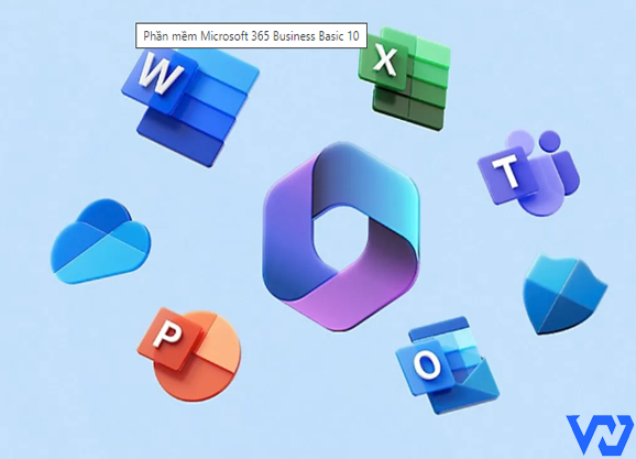 Phần mềm Microsoft 365 Business Basic - 12 tháng
