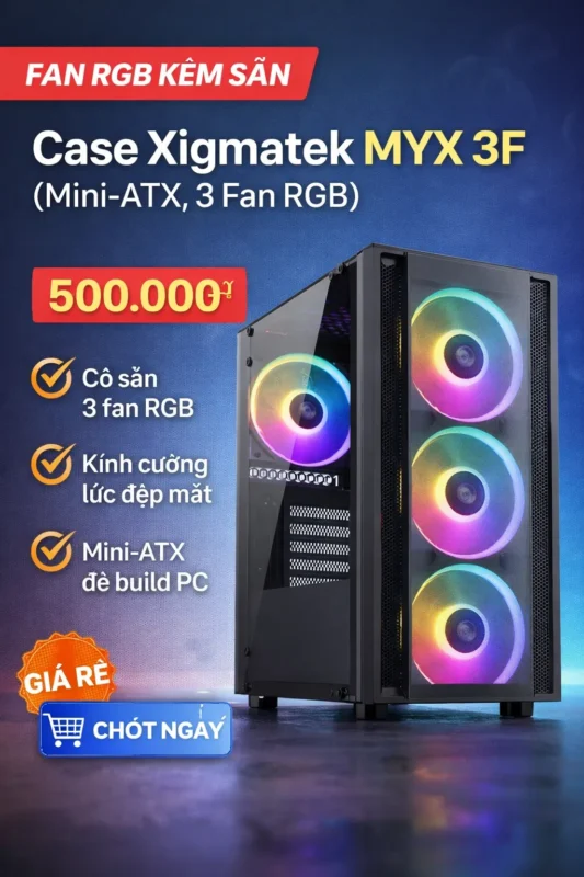 Tại Sao Nên Chọn Case Xigmatek? Lựa Chọn Thông Minh Cho Mọi Cấu Hình PC — hình minh họa 6