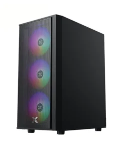 Thùng Máy Xigmatek MYX Air 3F (Matx, 3 fan RGB, Đen) – EN49125