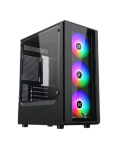 Thùng Máy Xigmatek MYX 3F (Matx, 3 fan RGB, Đen) – EN49118