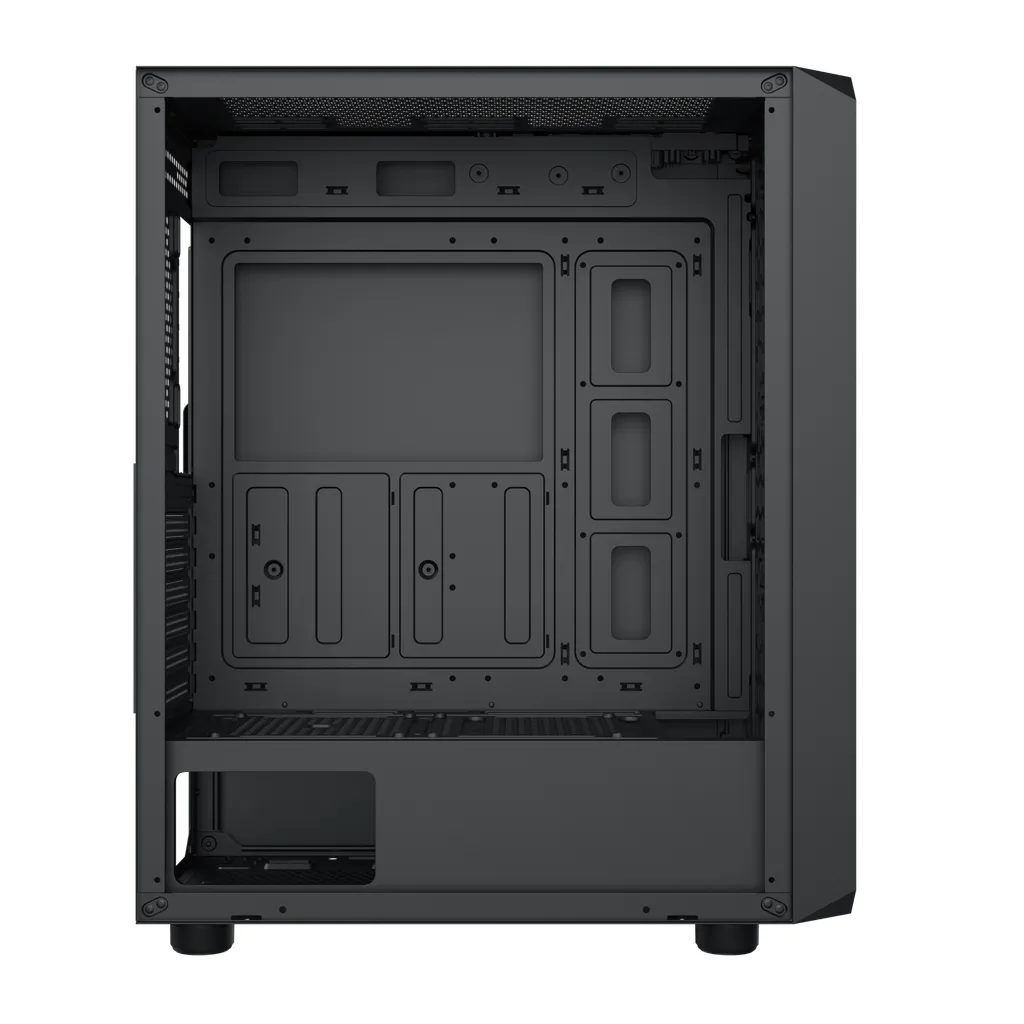 Case Xigmatek DUO X 3F (ATX, 3 fan LED, Đen) – EN49002 (Hỗ trợ main Dual CPU) - Ảnh 4