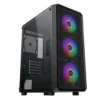Case Xigmatek DUO X 3F (ATX, 3 fan LED, Đen) – EN49002 (Hỗ trợ main Dual CPU)