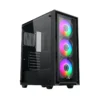 Case Xigmatek Gaming Fly II 3GF (3 Fan)_EN44663 (ATX/Mid Tower/Màu Đen/3 fan vô cực)