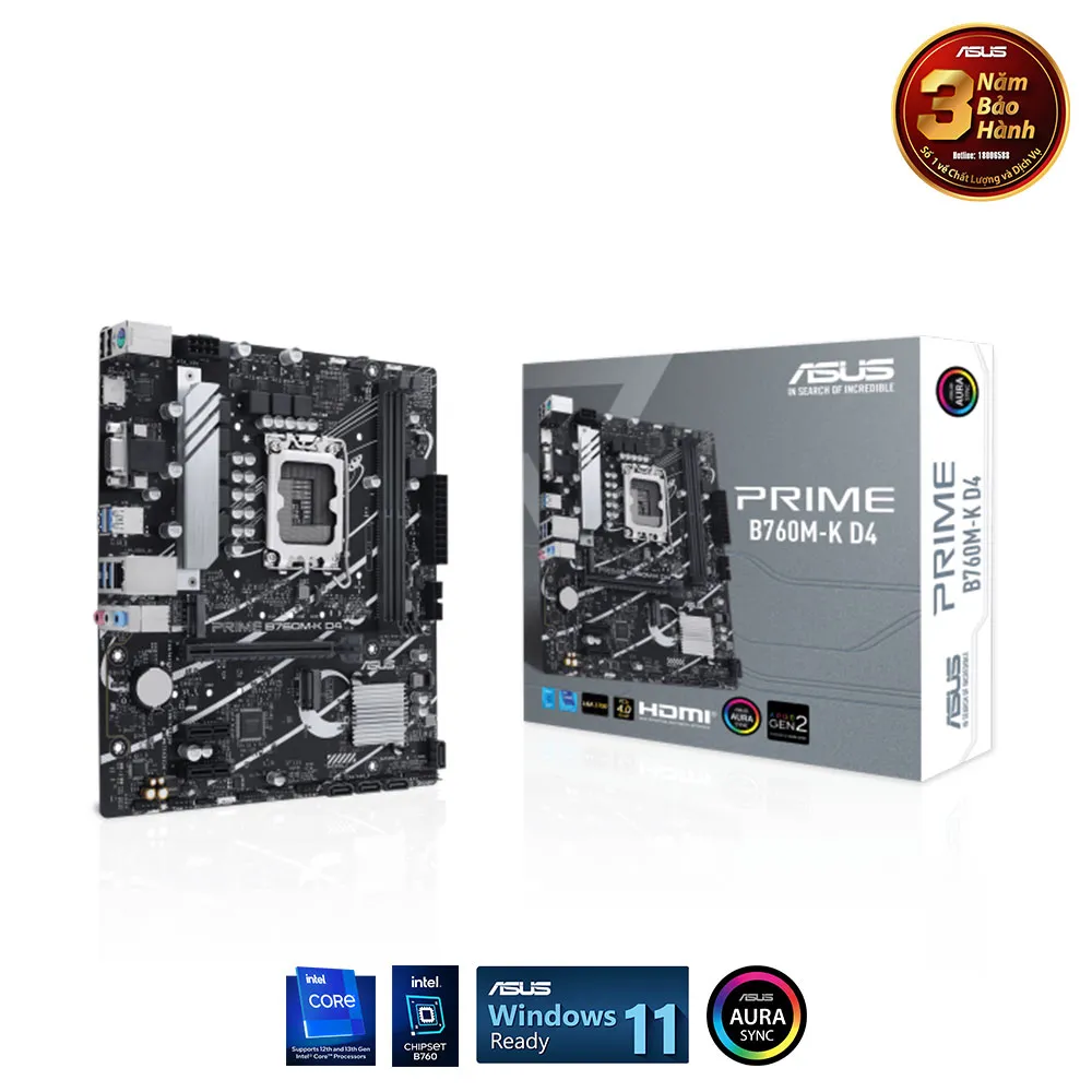 Mainboard Asus PRIME B760M-K D4