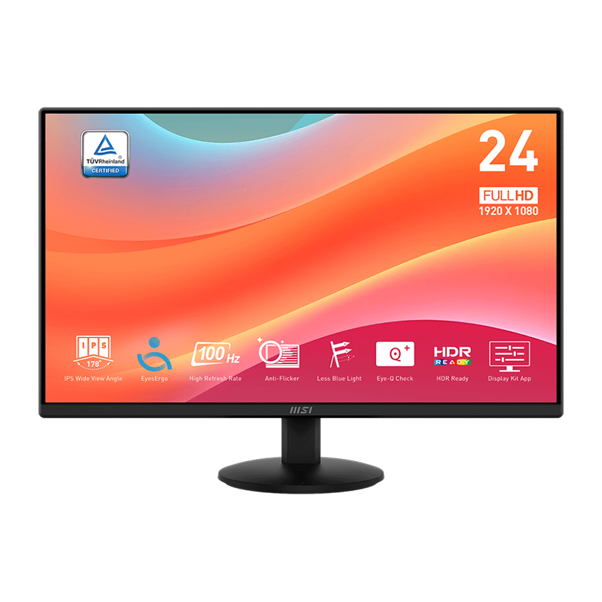 LCD MSI PRO MP242L (23.8” / FHD / IPS / 100Hz / 1ms)