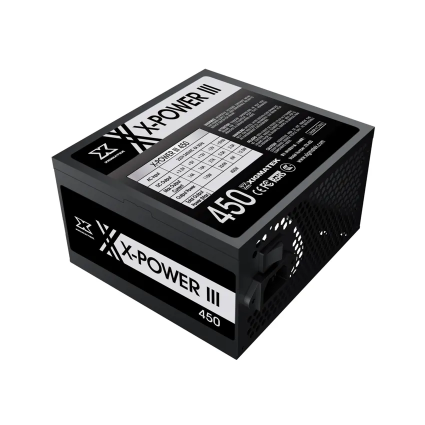Nguồn Xigmatek X-Power III 450 (400W, 230V)_EN45969 - Ảnh 3