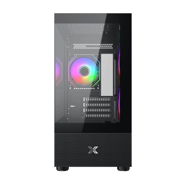 Case Xigmatek Alphard M 3IF (3 Fan)_EN48814 (mATX/Mid Tower/3 Fan Vô Cực) Màu Đen - Ảnh 8