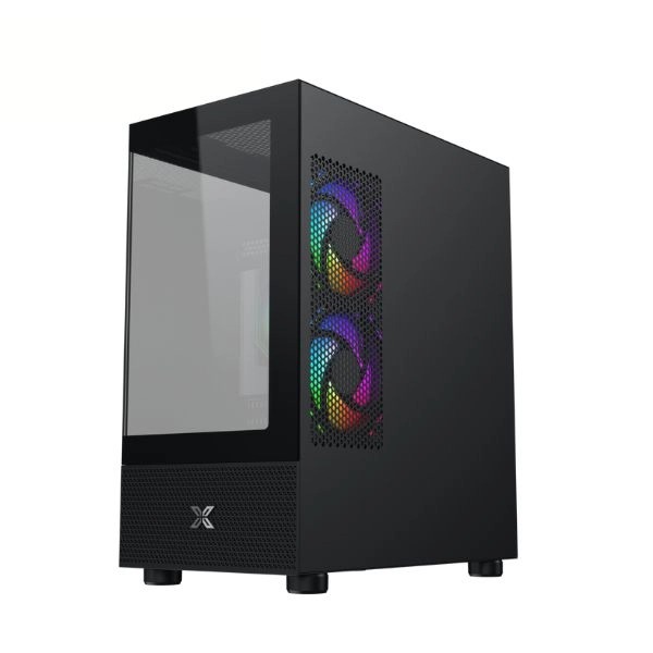 Case Xigmatek Alphard M 3IF (3 Fan)_EN48814 (mATX/Mid Tower/3 Fan Vô Cực) Màu Đen - Ảnh 7