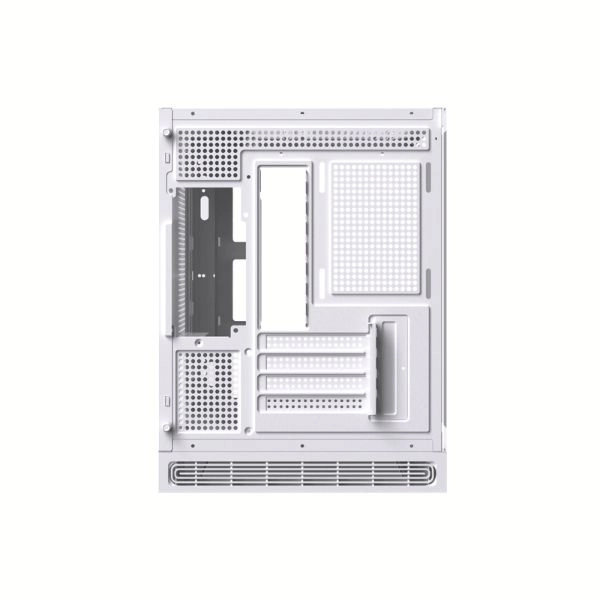 Case Xigmatek Cloud M DGT Arctic (No Fan)_EN49866 (M-ATX, Case 2 Mặt Kính, Màu Trắng) - Ảnh 3