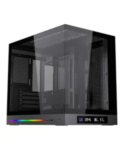 Case Xigmatek Cloud M DGT (No Fan)_EN49859 (M-ATX, Case 2 Mặt Kính, Màu Đen)