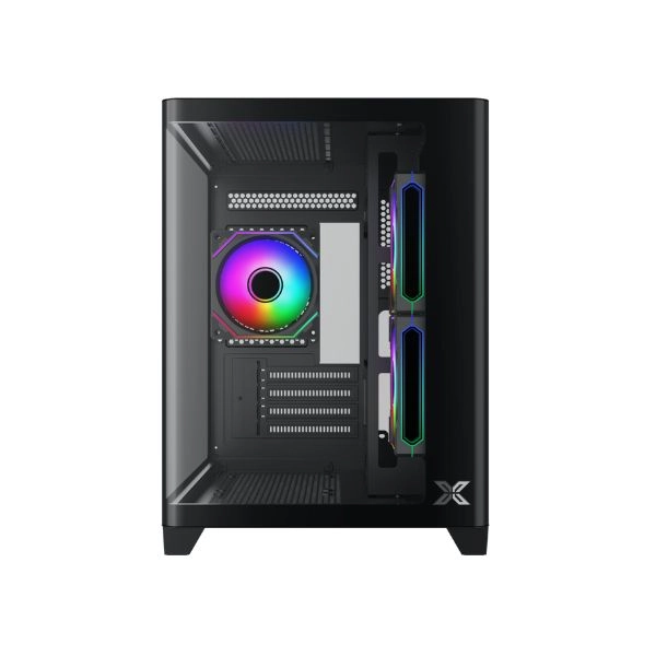 Case Xigmatek Gaming Pano M Nano 3IF_EN49347 (MATX, Case Bể Cá Màu Đen ) - Ảnh 8