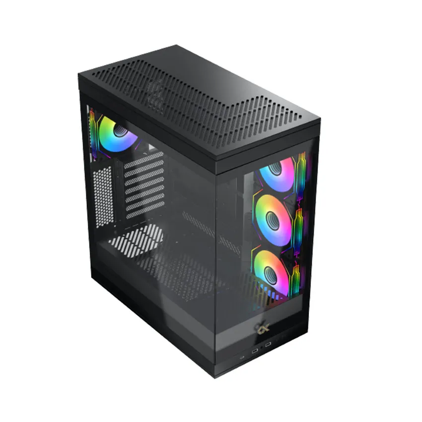 Case Xigmatek Meta (No Fan)_EN45004 (E-ATX, ATX, Micro-ATX, ITX)- Màu Đen - Ảnh 5