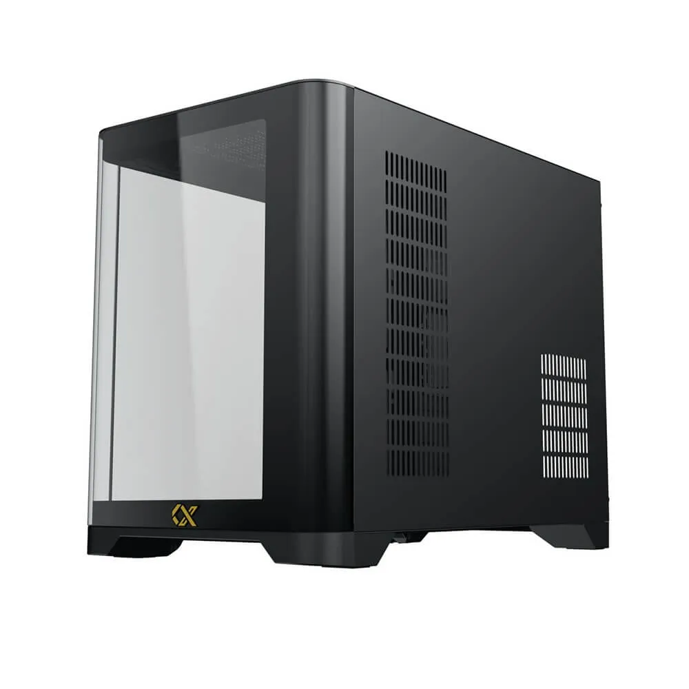 Case Xigmatek Pano M (No Fan)_ EN46193 (Micro-ATX, Mini ITX ,Case Bể Cá Màu Đen) - Ảnh 2