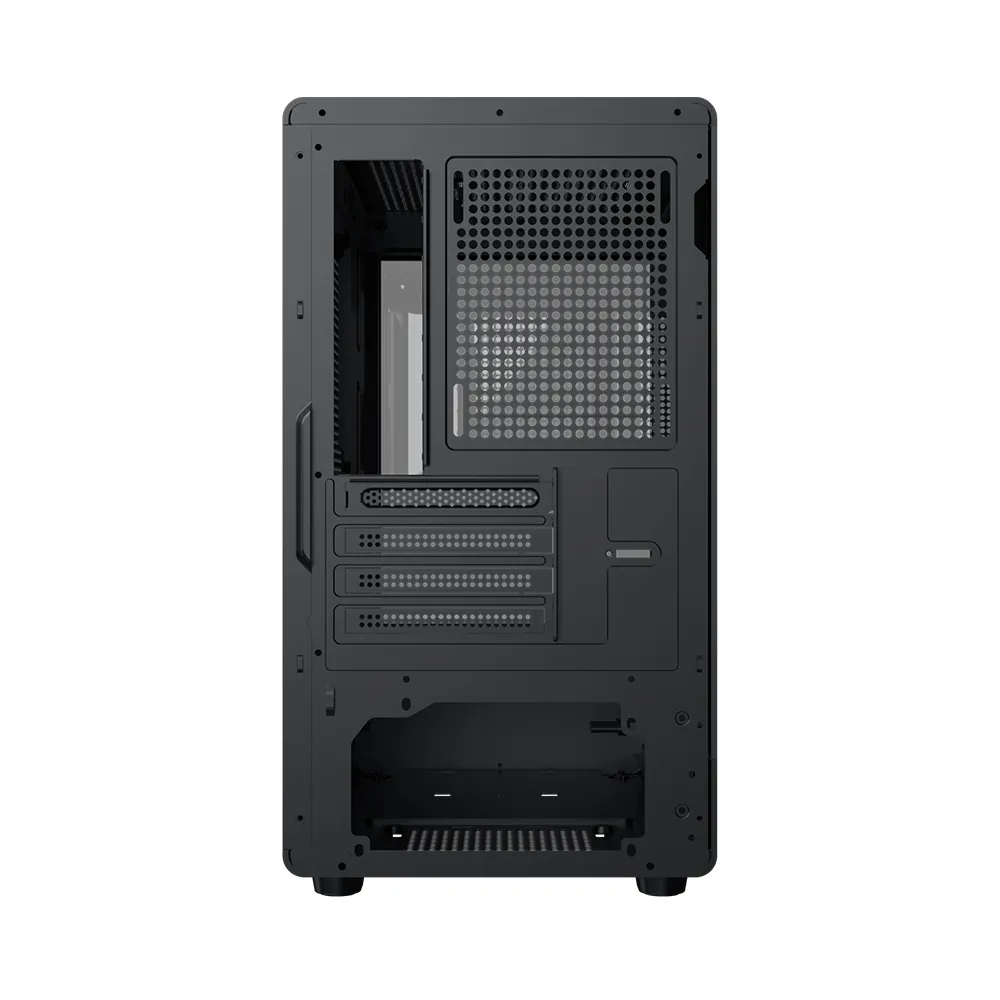 Case Xigmatek Pura ML (No Fan)_EN48463 (MATX, Màu Đen, Kính Cường Lực) - Ảnh 3