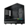 Case Xigmatek Pura ML (No Fan)_EN48463 (MATX, Màu Đen, Kính Cường Lực)