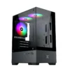 Case Xigmatek View II 3F (3 Fan) _EN49187 (M-ATX, Sẵn 3 Fan RGB, Màu Đen )
