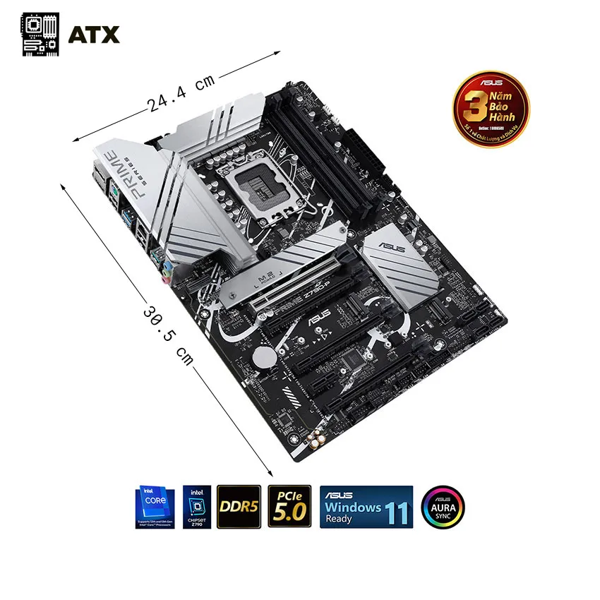 Mainboard Asus Prime Z790-P-CSM DDR5 - Ảnh 6