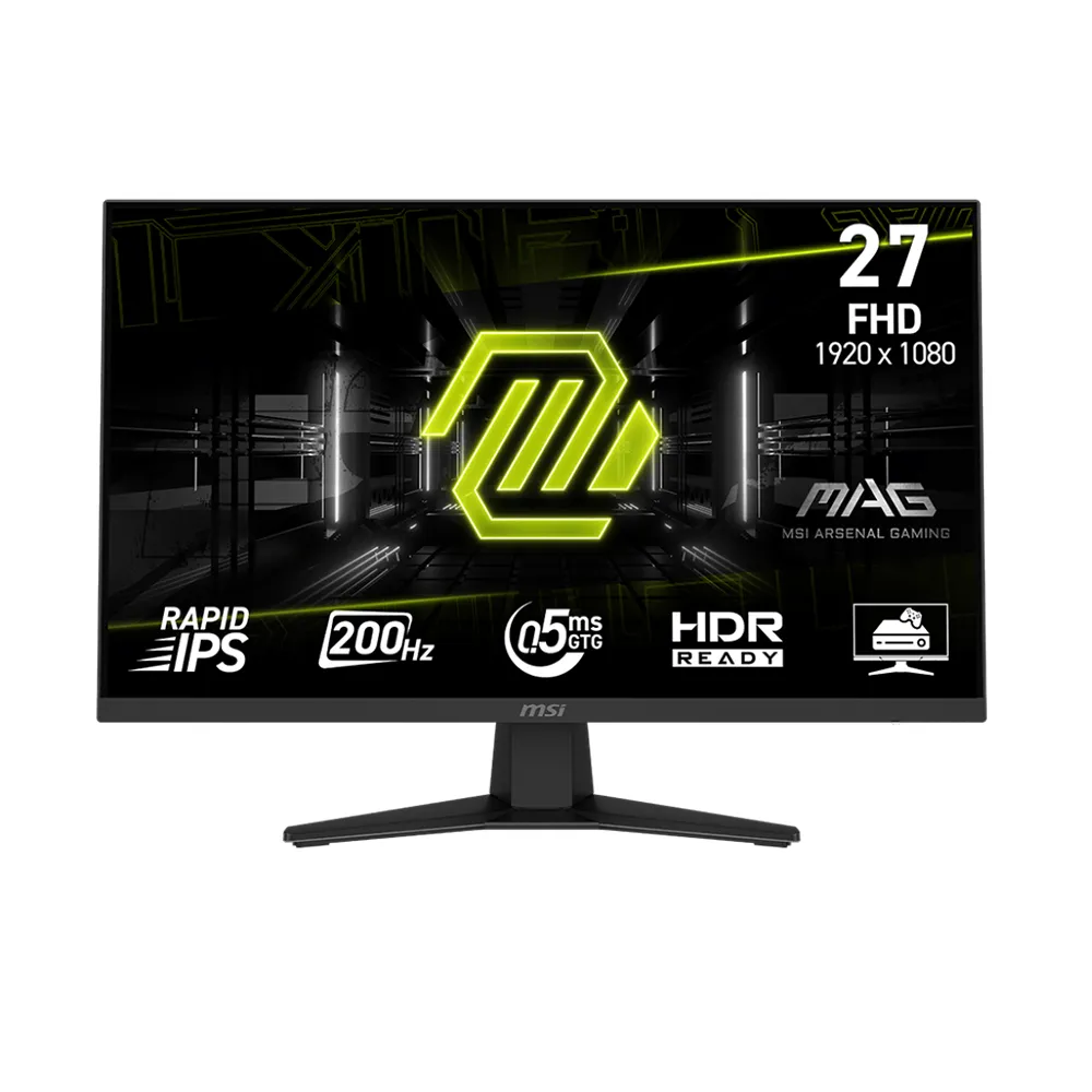 Màn Hình LCD MSI MAG 274F (27” / FHD / IPS / 200Hz / 0.5ms / G-Sync / Phẳng)