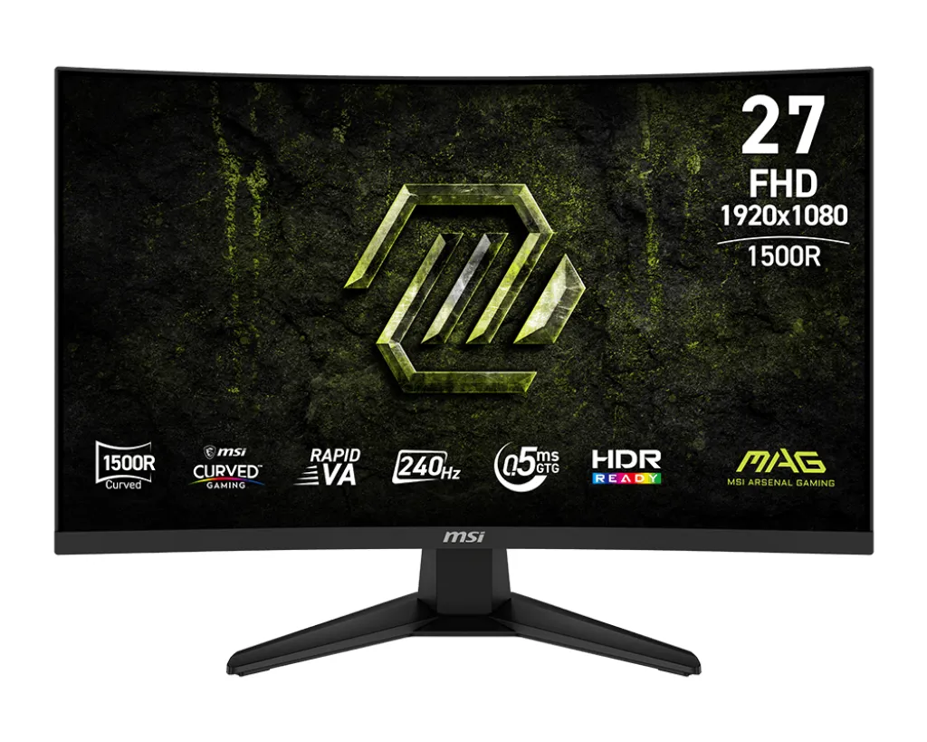 Màn Hình LCD MSI MAG 275CF X24( 27” / FHD / VA / 240Hz / 0.5ms / Cong)