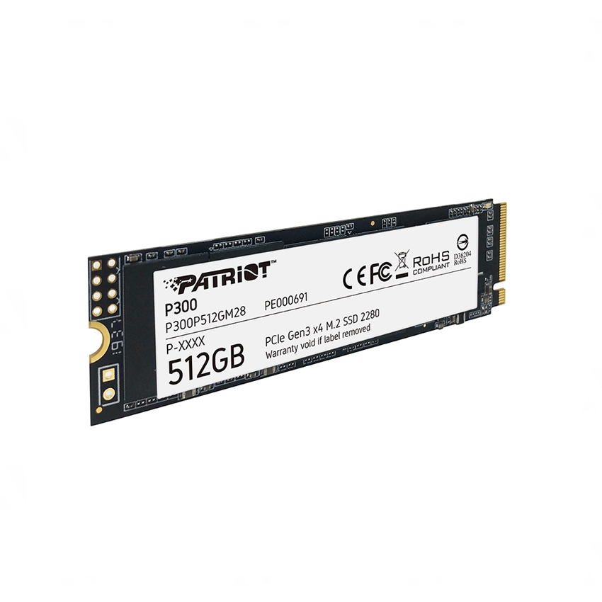 SSD Patriot 512GB P300 NVMe Gen3*4 M.2 2280