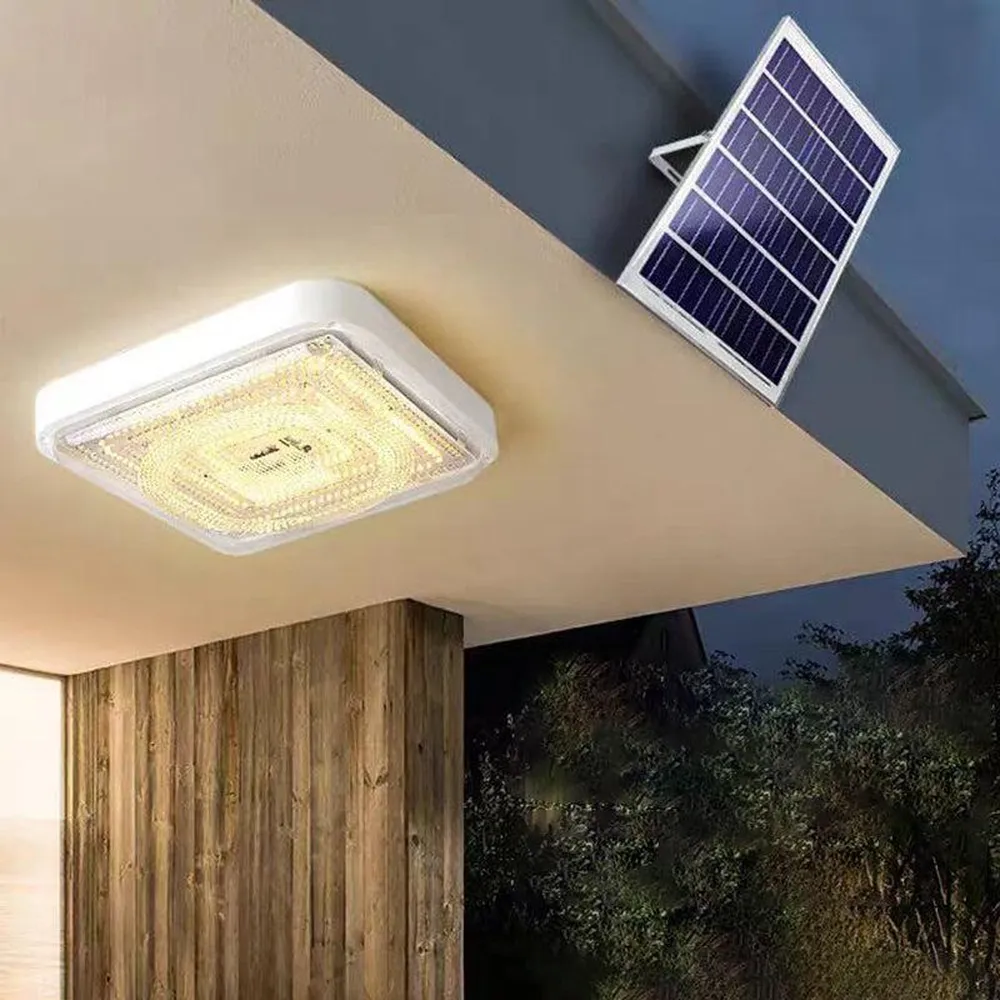 Đèn Ốp Trần Năng Lượng Mặt Trời 400W Solar Light TC Energy - Ảnh 3