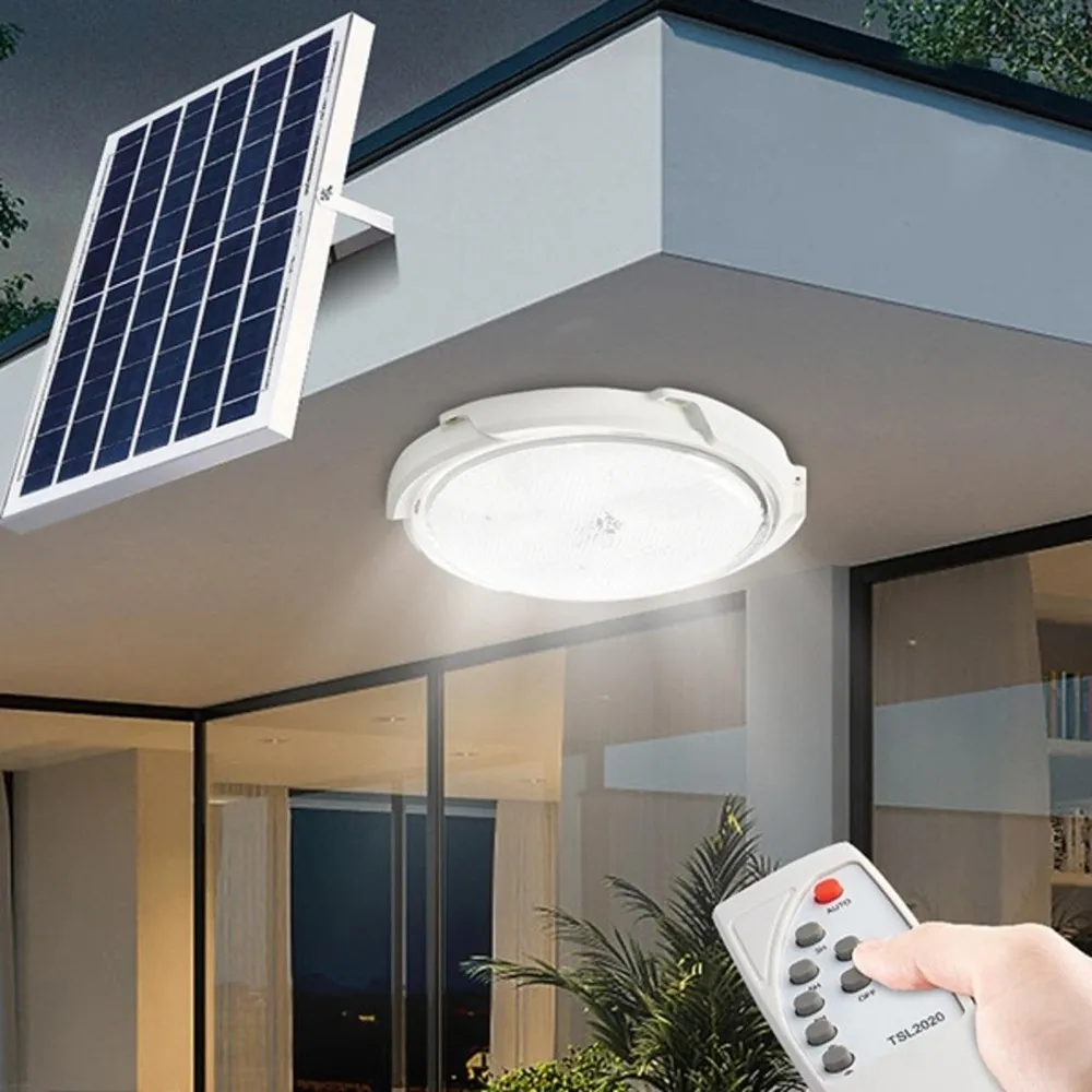 Đèn Ốp Trần Năng Lượng Mặt Trời 400W Solar Light TC Energy - Ảnh 2
