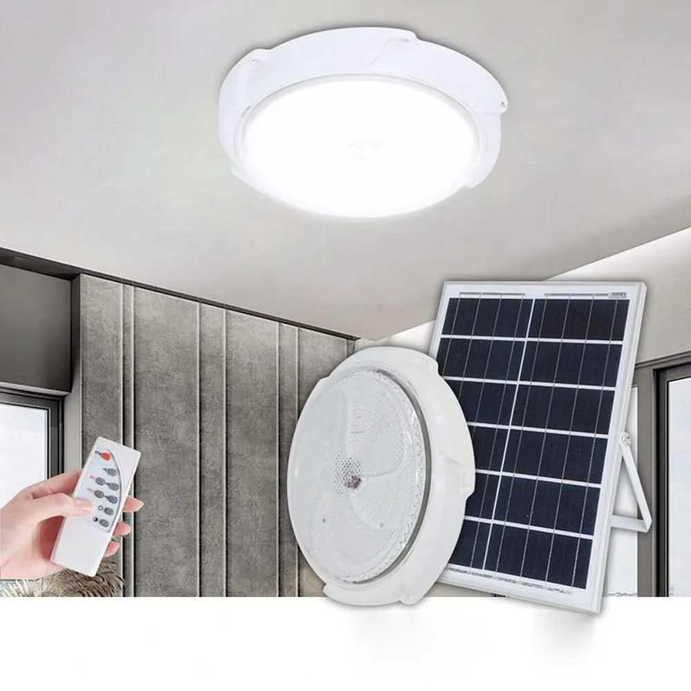 Đèn Ốp Trần Năng Lượng Mặt Trời 400W Solar Light TC Energy - Ảnh 12