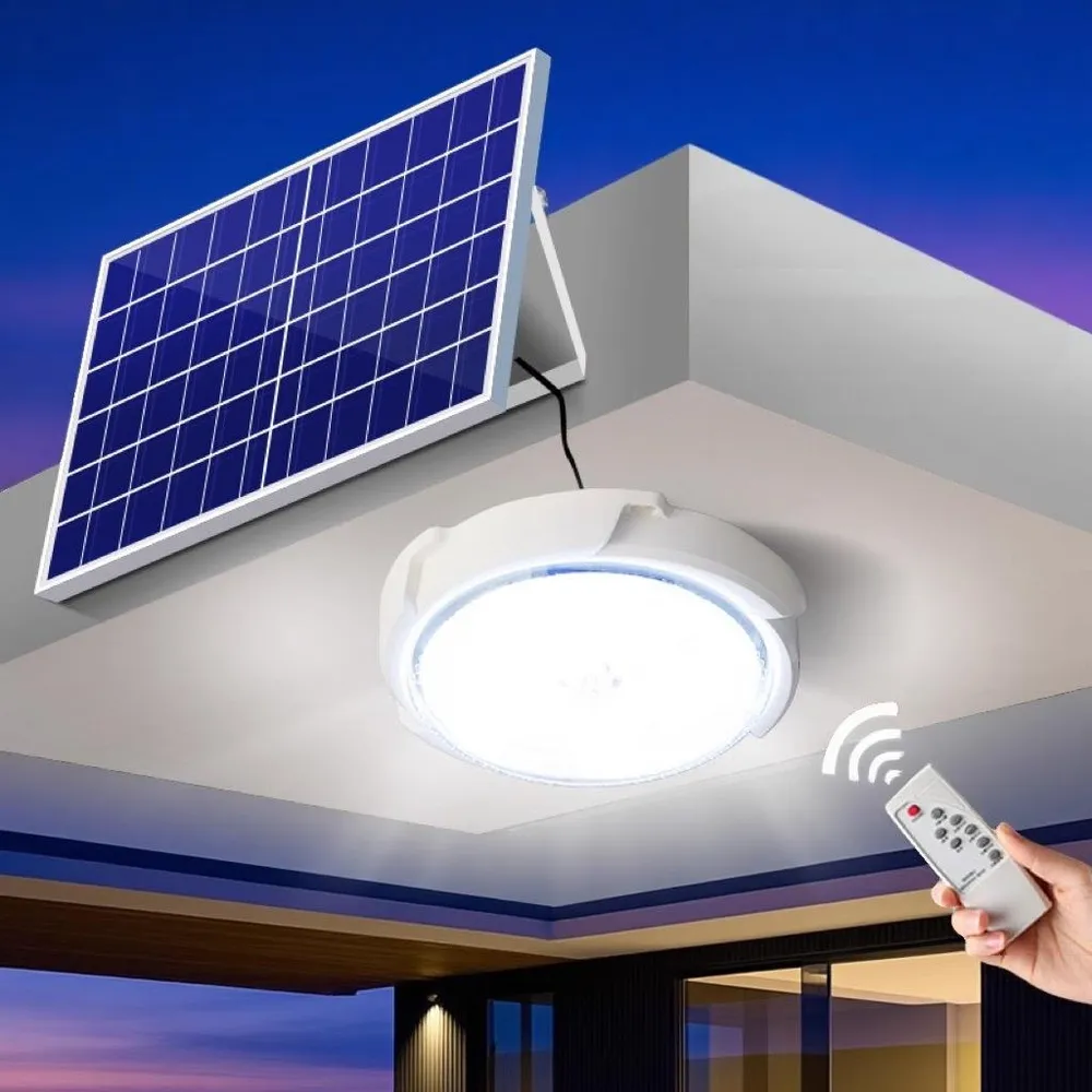 Đèn Ốp Trần Năng Lượng Mặt Trời 400W Solar Light TC Energy - Ảnh 11