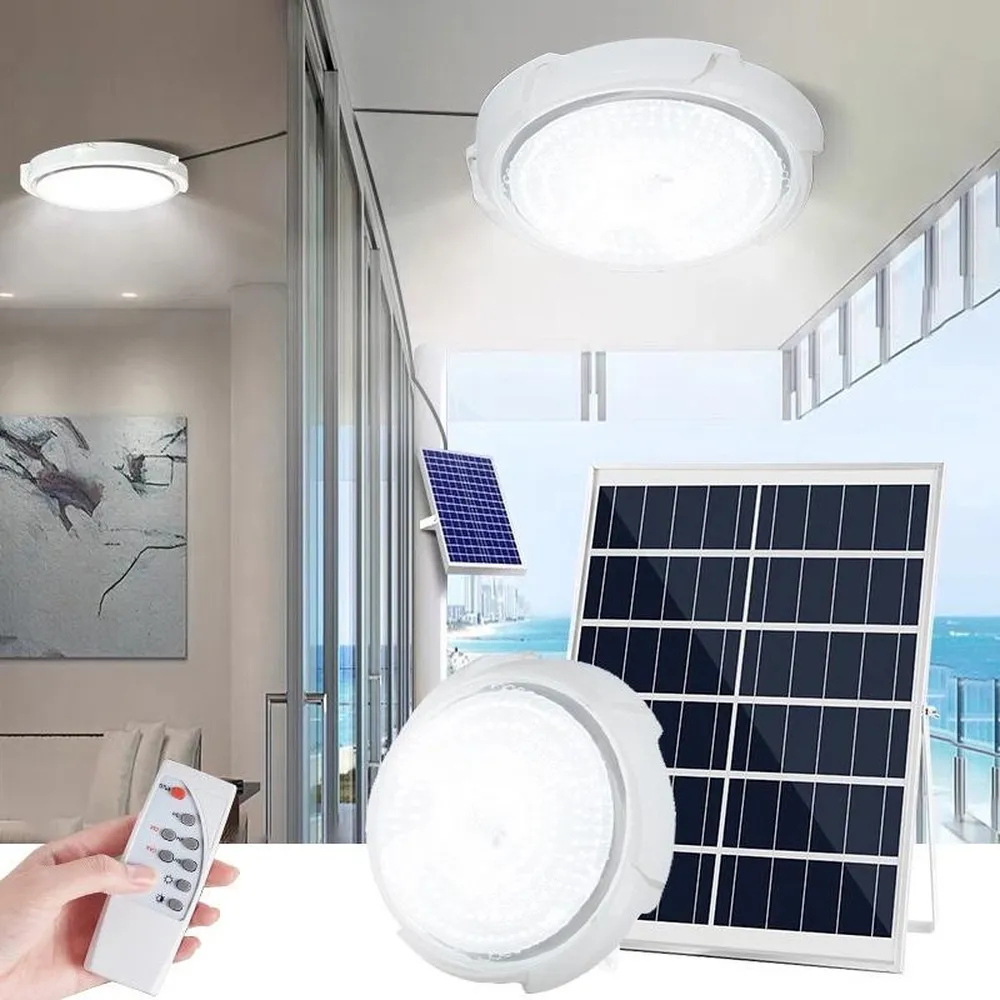 Đèn Ốp Trần Năng Lượng Mặt Trời 400W Solar Light TC Energy - Ảnh 10