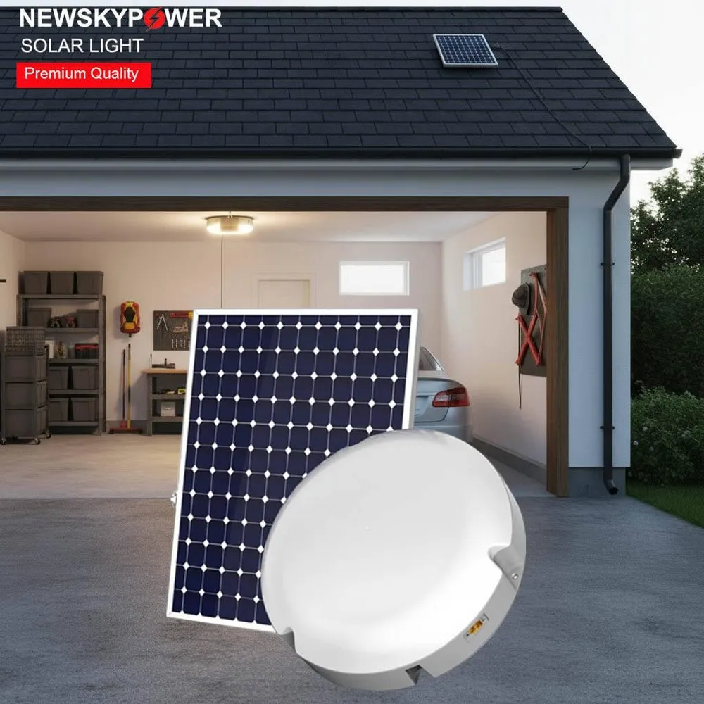 Đèn Ốp Trần Năng Lượng Mặt Trời 400W Solar Light TC Energy - Ảnh 8