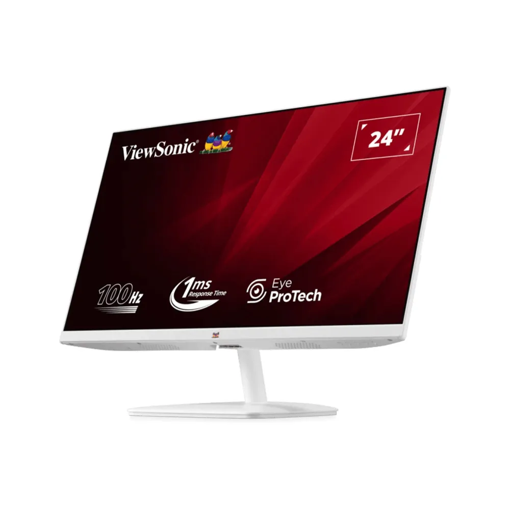Màn Hình LCD ViewSonic VA2432-H-W-2 (IPS 100Hz Full Viền) (White) - Ảnh 6