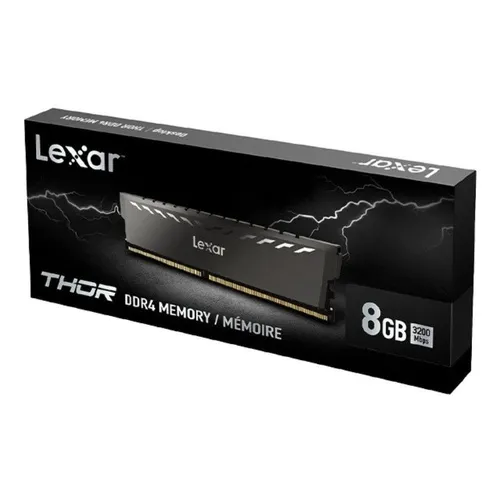 Ram Lexar 8GB 3200Mhz DDR4 Thor U-DIMM CL22 - Tản nhiệt - Ảnh 2