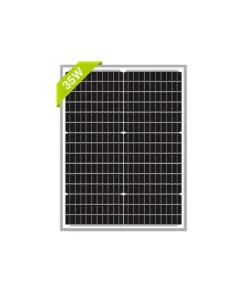 Tấm Pin NLMT Mono 35W Cho Đèn 200W TC Energy