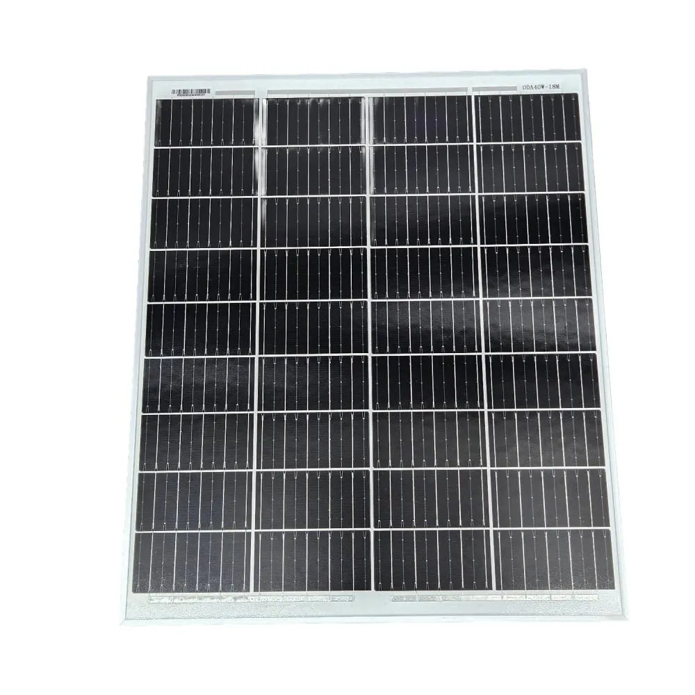 Tấm Pin NLMT Mono 40W Cho Đèn 300W TC Energy - Ảnh 2