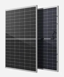 Tấm Pin Năng Lượng Mặt Trời JA Solar 630W 2 Mặt Kính