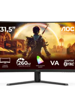 Màn Hình LCD AOC C32G42ZE (31.5” / FHD / VA / 240Hz / 0.3ms MPRT / Curved 1500R / HDMI / DP)