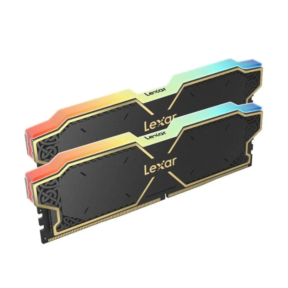 RAM Lexar 32GB 6000MHz (2x16GB) DDR5 THOR RGB Black - Ảnh 2